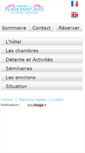 Mobile Screenshot of hotelplagestjean.com