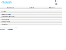 Tablet Screenshot of hotelplagestjean.com
